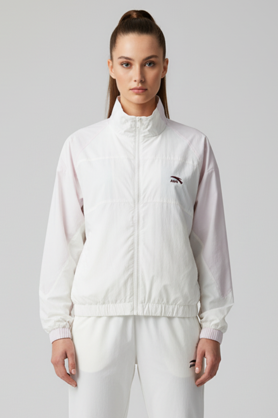 Woven Track Top